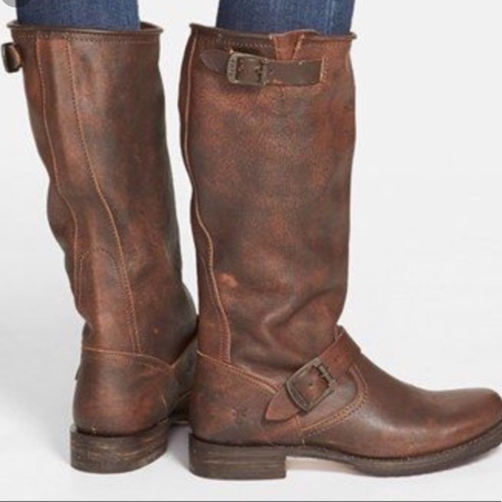Frye Veronica slouch Leather Boots
